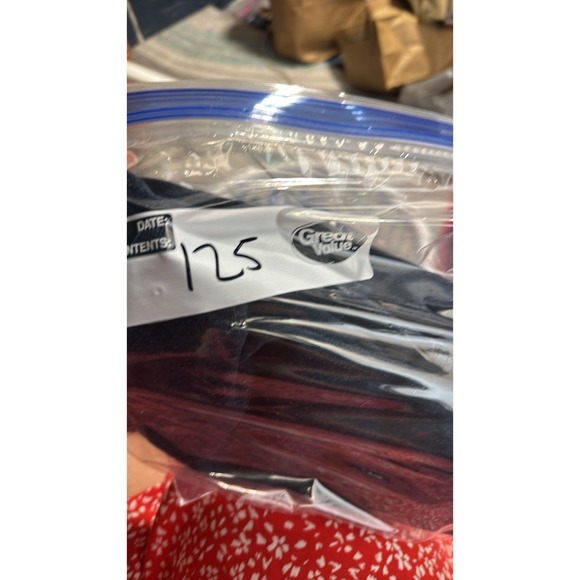 Old Navy High-Rise Denim Skirt Raw Hem Button Front Dark Wash Women's Size 12 - Picture 9 of 9